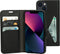 Mobiparts iPhone 13 - Classic Wallet Case - RFID bescherming - Zwart