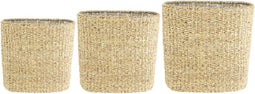 Ter Steege Ovale Plantenmand Zeegras Beige Breed 30x Diep 11 Hoog 30 Links op de foto