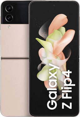 Samsung Galaxy Z Flip4 - Rosé Goud - 128 GB - Fysieke simkaart + eSIM