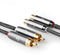 Nedis CATB24205GY50 - RCA Kabel - 500 cm - Grijs