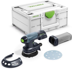 Festool ETSC 125-Basic 18V Li-Ion accu excenterschuurmachine body in systainer - 125mm - koolborstelloos