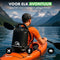 Travelhawk Drybag - Waterdichte Tas - 20 L - Zwart