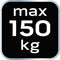 NEO 56-803 - Drievoudige Glasklem - Aluminium - 150 kg - 120 mm