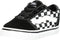 Vans TD Ward Slip-On - Lage sneakers - Elastische vetersluiting - (CHECKERED) BLACK/TRUE WH - Maat 22