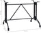 vidaXL - Bistrotafelpoot - 93x60x72 - cm - gietaluminium - zwart