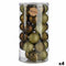Set kerstballen Groen PVC 8 x 8,5 x 8 cm (4 Stuks)