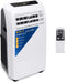 Serenelife Mobiele Air conditioner, Draagbare 3-in-1 Airconditioner met Ontvochtigerfunctie, Mobiele Airco met Ventilatorstand, Afstandsbediening, Compleet Raammontage Uitlaatkit,9K BTU+VERWARMING
