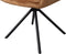 Showroom leegverkoop: Woood amber eetkamerstoel fluweel karamel set van 2 - Showroom leegverkoopStoelen - Polyester - 88x60x61cm