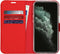 Accezz iPhone 12 Pro Max - Flip cover - Krasbestendig Schokbestendig - Rood