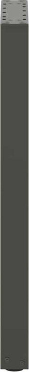 vidaXL - Salontafelpoten - 2 - st - U-vormig - 38x(72-73) - cm - staal - antraciet