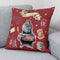 Kussenhoes Harry Potter Hogwarts Express Bordeaux 50 x 50 cm