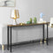 SoBuy FSB19-N - Console Tafel - 120x20x65 cm - Industrieel