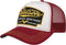 Stetson Retro Trucker Cap American Heritage Since 1865 Donkerrood-One Size