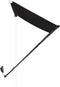 vidaXL - Luifel - uittrekbaar - met - LED - 100x150 - cm - antraciet