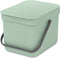 Brabantia Sort & Go - Prullenbak - 6 liter - Jade Green