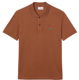 Lacoste Petit Piqué Polo - Slim Fit - 100% katoen - Bruin - Maat FR 9 / US 4XL