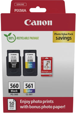 Canon 3713C008 - Inktcartridge - Origineel - Cyaan Geel Magenta Zwart