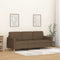 vidaXL - Driezitsbank - 180 - cm - stof - bruin