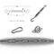 Shadow comfort - Schaduwdoek bevestigingsset driehoek RVS A4 M8 spanner