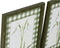 Schilderij Home ESPRIT Groen Beige Shabby Chic Botanische planten 30 x 2,5 x 40 cm (4 Stuks)