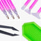 Happy Painter Diamond Painting - 48 delige Accessoires Set - Inclusief Opbergdoos en Roller