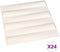 vidaXL - Wandpanelen - 24 - st - 3D - 6 - m² - 0,5x0,5 - m