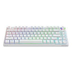Savio Phenix WHITE GAT RED toetsenbord Gamen Bluetooth QWERTY Internationaal EER Wit