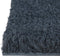 vidaXL - Deurmat - halfrond - 40x60 - cm - getufte - kokosvezel - donkergrijs