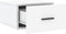 vidaXL - Nachtkastjes - 2 - st - wandgemonteerd - 35x35x20 - cm - wit