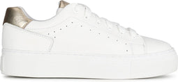PS Poelman Titular - Dames sneakers - Wit met gouden detail (2024)