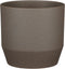 Mica Decorations Nola Bloempot - 19x19x18 cm - Keramiek - Bruin