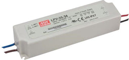 Mean Well LPV-35-24 - Schakelende Voeding - 35 W - 24 V - IP67