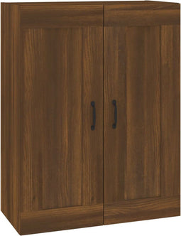 vidaXL - Hangkast - 69,5x32,5x90 - cm - bruin - eikenkleur