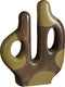 Mica Decorations Decoratie Object - Abstract - L28 x B8 x H35 cm - Groen