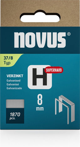 Novus 042-0785 - Niet H 37/8mm Fijndraad Superhard - 1870 stuks