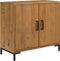 vidaXL - Dressoir - 75x35x70 - cm - massief - grenenhout - bruin
