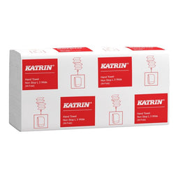 Katrin - Handdoek katrin 3laags 240x320mm 25x90 vel wit