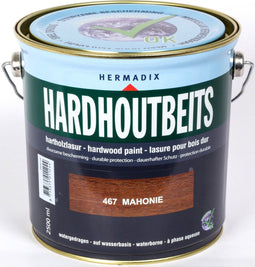 Hermadix Hardhout Beits - 2,5 liter - 467 Mahonie