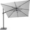 Platinum Challenger T² - Zweefparasol - 300x300 cm - Dubbel Kantelbaar - 360° Draaibaar - Wit - 96% UV protectie