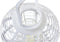 Lykta DKD Home Decor Kristal Wit Bamboe (35 x 35 x 29 cm)