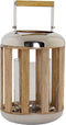 Lykta DKD Home Decor Zilver Hout Metaal (22 x 22 x 32 cm)