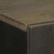 vidaXL - Hoge - kast - 60x33x100 - cm - massief - mangohout - zwart