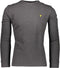 Lyle and Scott Sweater Grijs Getailleerd - Maat L - Heren - Herfst/Winter Collectie - Katoen