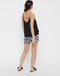 Pieces PCBODIL SLIP TOP NOOS - Dames Top - Spaghettibandjes - Zwart - Maat XS