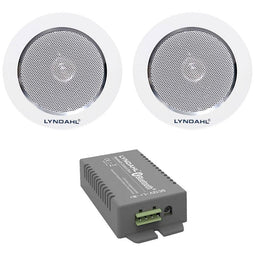Lyndahl 2202LYNCS2AM2 2-weg inbouwluidsprekerset 8 Ω Wit 1 set(s)