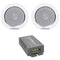 Lyndahl 2202LYNCS2AM2 2-weg inbouwluidsprekerset 8 Ω Wit 1 set(s)