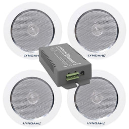 Lyndahl 2202LYNCS2AM4 2-weg inbouwluidsprekerset 8 Ω Wit 1 set(s)