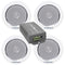 Lyndahl 2202LYNCS2AM4 2-weg inbouwluidsprekerset 8 Ω Wit 1 set(s)