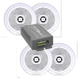 Lyndahl LYNCS180IPS4 2-weg inbouwluidsprekerset 120 W 4 Ω Wit 1 set(s)