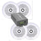 Lyndahl LYNCS180IPS4 2-weg inbouwluidsprekerset 120 W 4 Ω Wit 1 set(s)